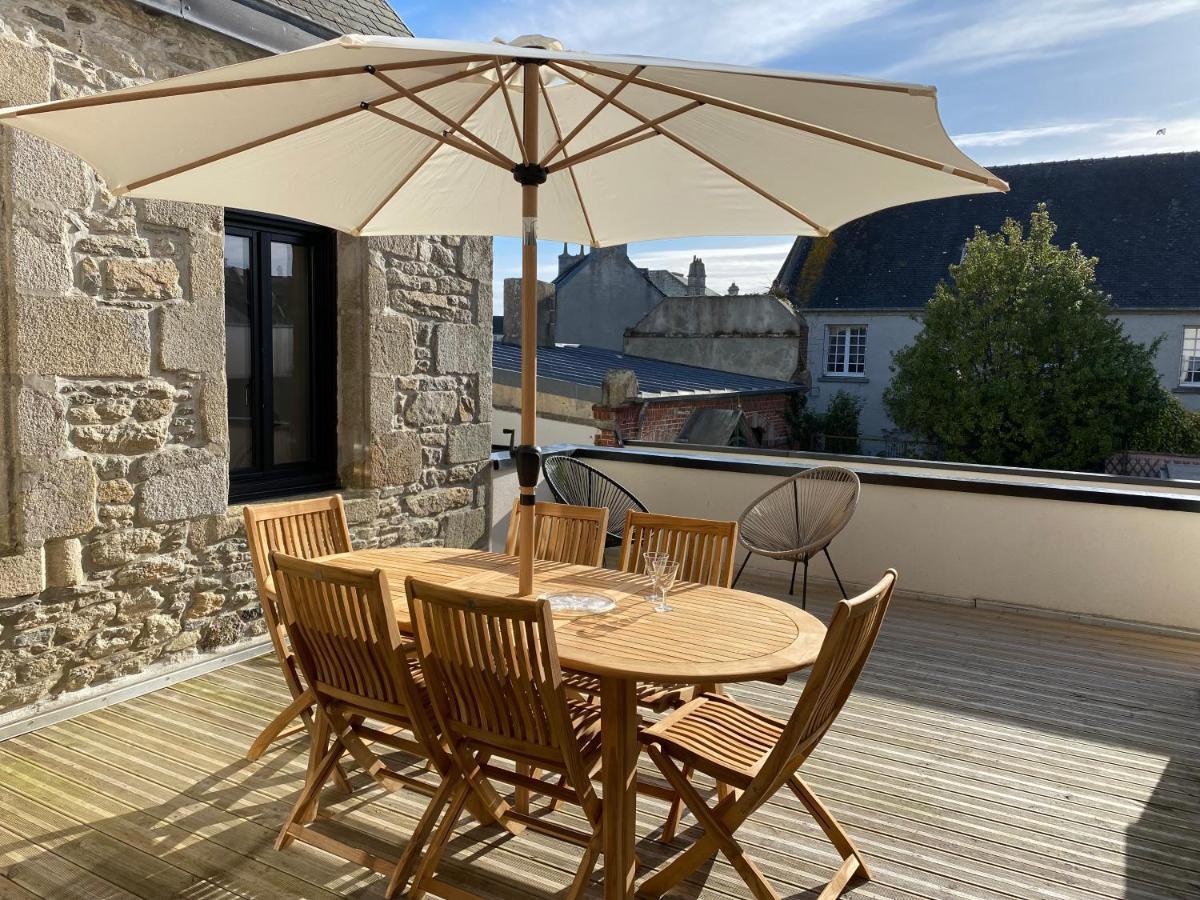 Ty Dag - Terre De Bas - Plein Centre Parking Prive Lejlighed Roscoff Eksteriør billede