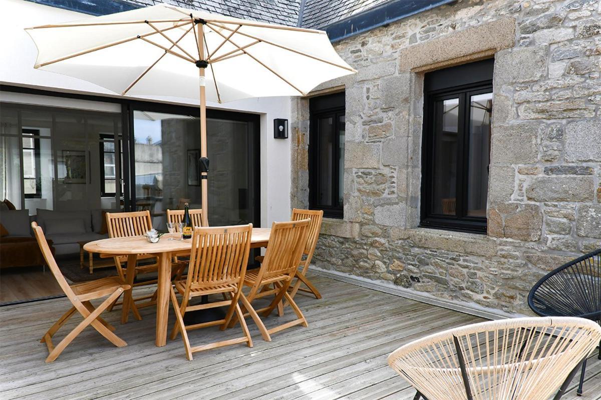 Ty Dag - Terre De Bas - Plein Centre Parking Prive Lejlighed Roscoff Eksteriør billede